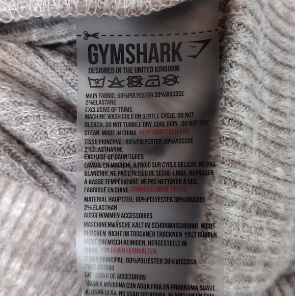 Gymshark Women's Ribbed Fitted Pull On Drawstring Waist High Rise Pants Size S - Picture 11 of 14